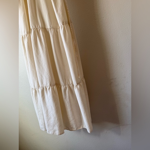 Velvet Heart Cream Midi Dress - Picture 8 of 9